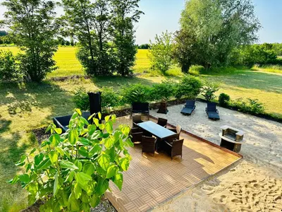 Ein Garten an der Unterkunft Premium Ferienwohnung Ulf-Dieter Kunstmann