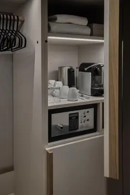 Küche/Küchenzeile in der Unterkunft ADELANTE Boutique Hotel
