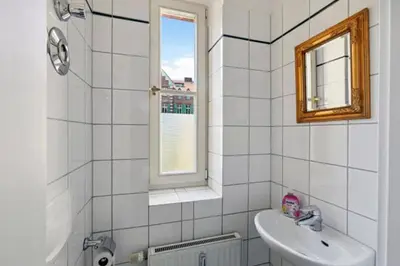 Ein Badezimmer in der Unterkunft Gründerzeitvilla in Potsdam