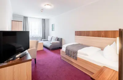 TV/Unterhaltungsangebot in der Unterkunft Sporthotel Neuruppin