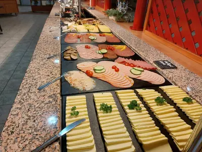 Essen im Hotel oder in der Nähe