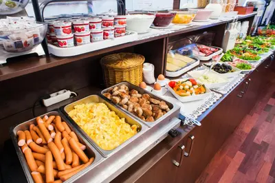 Essen im Hotel oder in der Nähe