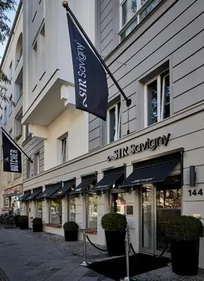 Das Gebäude in dem sich das Hotel befindet