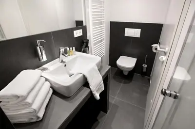 Ein Badezimmer in der Unterkunft LINDEMANN'S