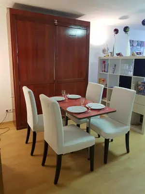 Die Bibliothek in der Ferienwohnung