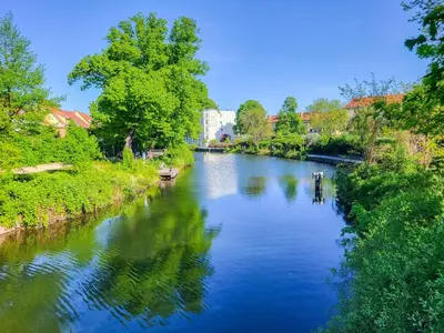 Naturlandschaft in der Nähe der Ferienwohnung
