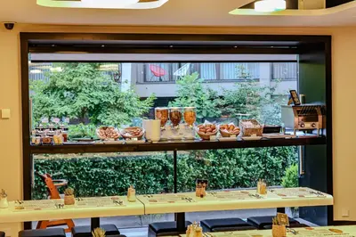 Essen im Hotel oder in der Nähe