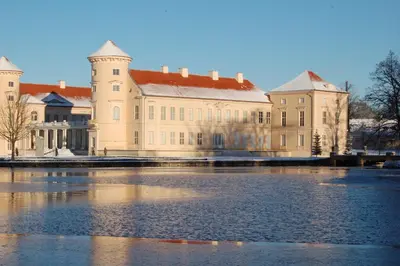 Blick auf einen Fluss in der Nähe der Ferienwohnung