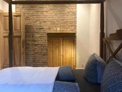Ein Bett oder Betten in einem Zimmer der Unterkunft Villa Erica