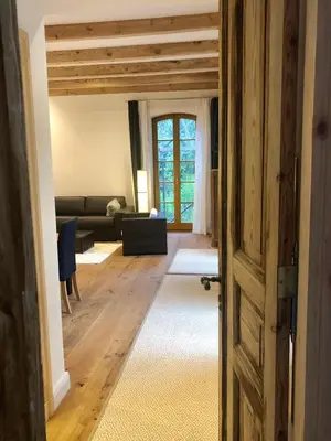 Ein Bett oder Betten in einem Zimmer der Unterkunft Villa Erica