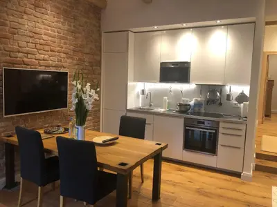 Küche/Küchenzeile in der Unterkunft Villa Erica