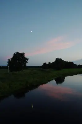 Naturlandschaft in der Nähe des Ferienhauses
