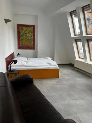 Ein Bett oder Betten in einem Zimmer der Unterkunft Die Fabrik - Hostel