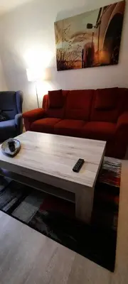 TV/Unterhaltungsangebot in der Unterkunft Ferienhaus im Grünen/Monteurzimmer