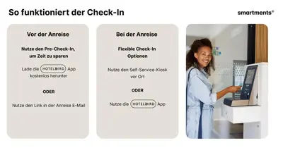 Grundriss der Unterkunft smartments Berlin City West