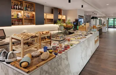 Essen im Hotel oder in der Nähe