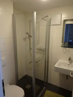 Ein Badezimmer in der Unterkunft Garni Hotel Lavendelhof