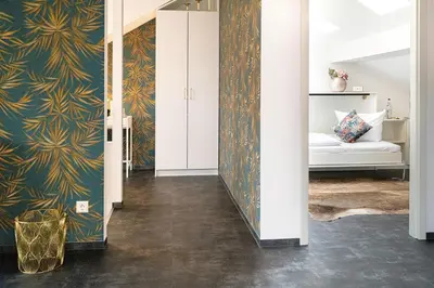 Ein Bett oder Betten in einem Zimmer der Unterkunft Hotel LandAroma Bed & Breakfast