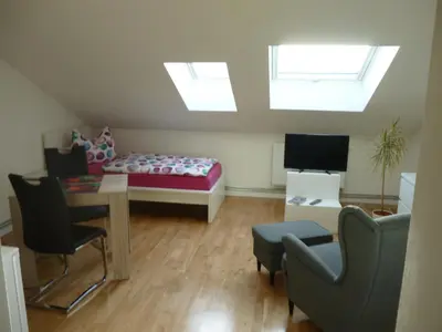 TV/Unterhaltungsangebot in der Unterkunft A10 Apartmenthaus