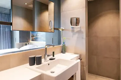 Ein Badezimmer in der Unterkunft Downtown Apartments Mitte