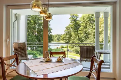 Grundriss der Unterkunft Ferienwohnung Renate in der Villa Seeblick