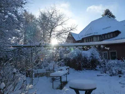 Villa-Hufeland im Winter