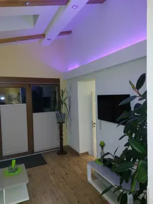TV/Unterhaltungsangebot in der Unterkunft Ferienhaus in Bernau bei Berlin