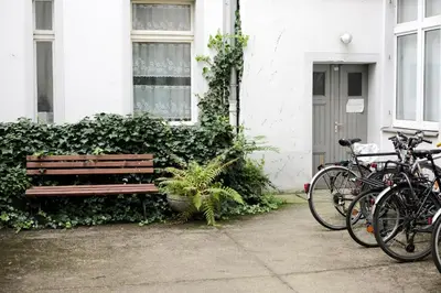 Radfahren an der Unterkunft Altbauwohnung mit 3 Bädern (PB6) oder in der Nähe