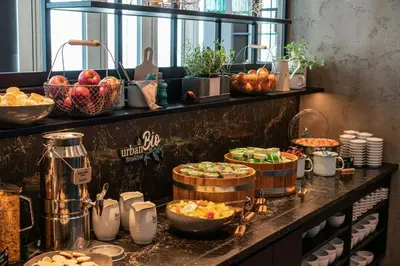 Essen im Hotel oder in der Nähe