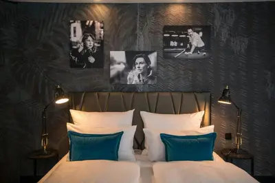 Ein Bett oder Betten in einem Zimmer der Unterkunft Motel One Berlin-Upper West