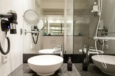 Ein Badezimmer in der Unterkunft Motel One Berlin-Upper West
