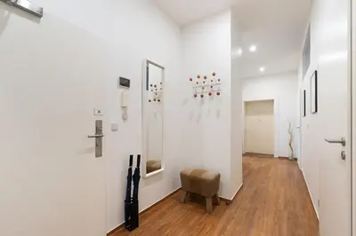 Ein Badezimmer in der Unterkunft BENSIMON apartments Mitte - Moabit