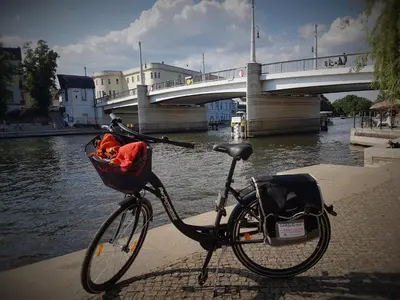 Radfahren an der Unterkunft Pension zum Birnbaum oder in der Nähe