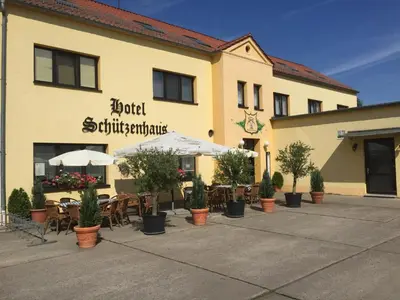 Das Gebäude in dem sich das Hotel befindet