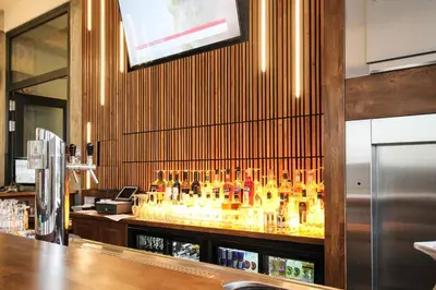 Lounge oder Bar in der Unterkunft H24 Berlin Lichtenberg