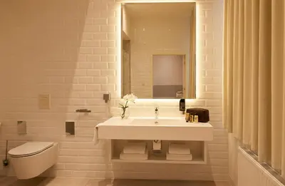 Ein Badezimmer in der Unterkunft H24 Berlin Lichtenberg