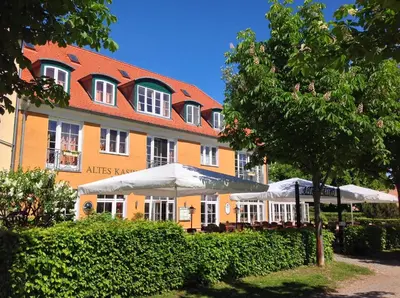 Das Gebäude in dem sich das Hotel befindet