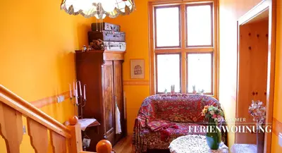 Ein Sitzbereich in der Unterkunft Potsdamer Ferienwohnung