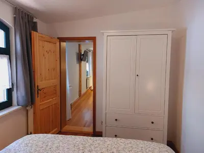 Ein Bett oder Betten in einem Zimmer der Unterkunft Spreewald Unterkünfte 