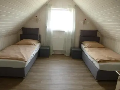 Ein Bett oder Betten in einem Zimmer der Unterkunft Haus Renate