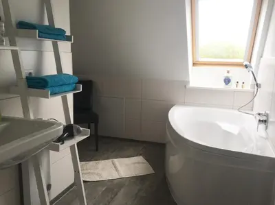 Ein Badezimmer in der Unterkunft Studio Templin