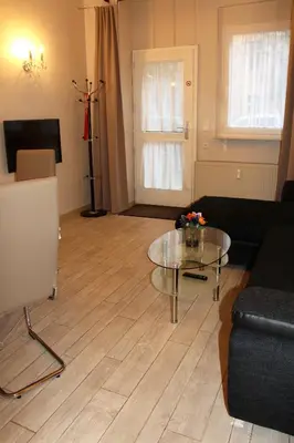 TV/Unterhaltungsangebot in der Unterkunft Stars Berlin Apartments Essener Straße