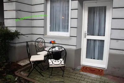 Ein Balkon oder eine Terrasse in der Unterkunft Stars Berlin Apartments Essener Straße