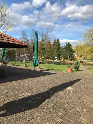 Ein Garten an der Unterkunft Dos Gauchos