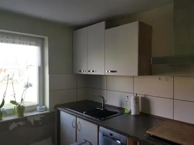 Küche/Küchenzeile in der Unterkunft Ferienwohnungen Amselweg