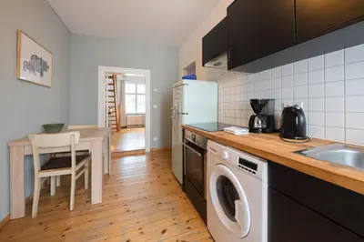 Küche/Küchenzeile in der Unterkunft Design Apartments - Innenstadt, Apt 2