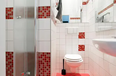 Ein Badezimmer in der Unterkunft NIEB by ROCKCHAIR Apartments l SUPERHOST Status l 3 Bedrooms Boxspringbeds 3 Bathrooms in Center 