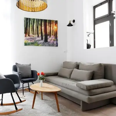 NIEB by ROCKCHAIR Apartments l SUPERHOST Status l 3 Bedrooms Boxspringbeds 3 Bathrooms in Center 