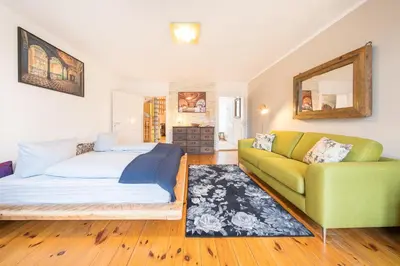 Ein Sitzbereich in der Unterkunft Design Apartments - 