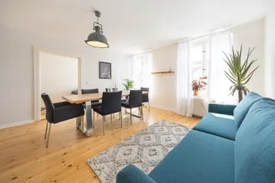 Ein Sitzbereich in der Unterkunft Design Apartments - 